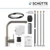 Einzelteile der SCHÜTTE Vital Sensor Spültischarmatur