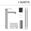Waschtischarmatur mit Hebel