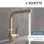 Goldene Küchenarmatur, Wasserstrahl, 360° drehbar