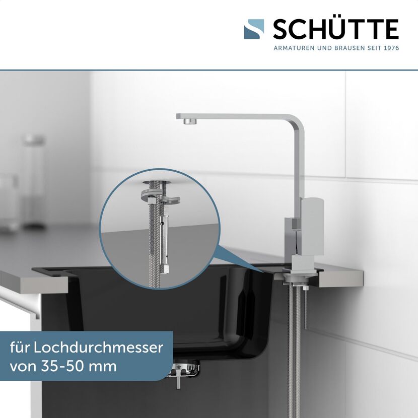 Spültischarmatur 'Tianto' chromfarben