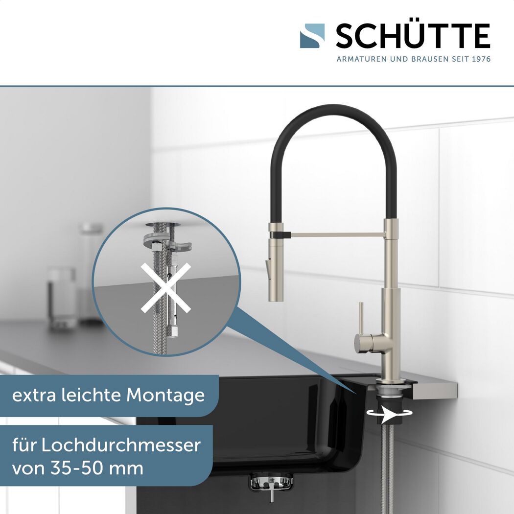 Spültischarmatur 'Design Ring' mehrfarbig