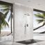 Moderne Dusche mit Regendusche