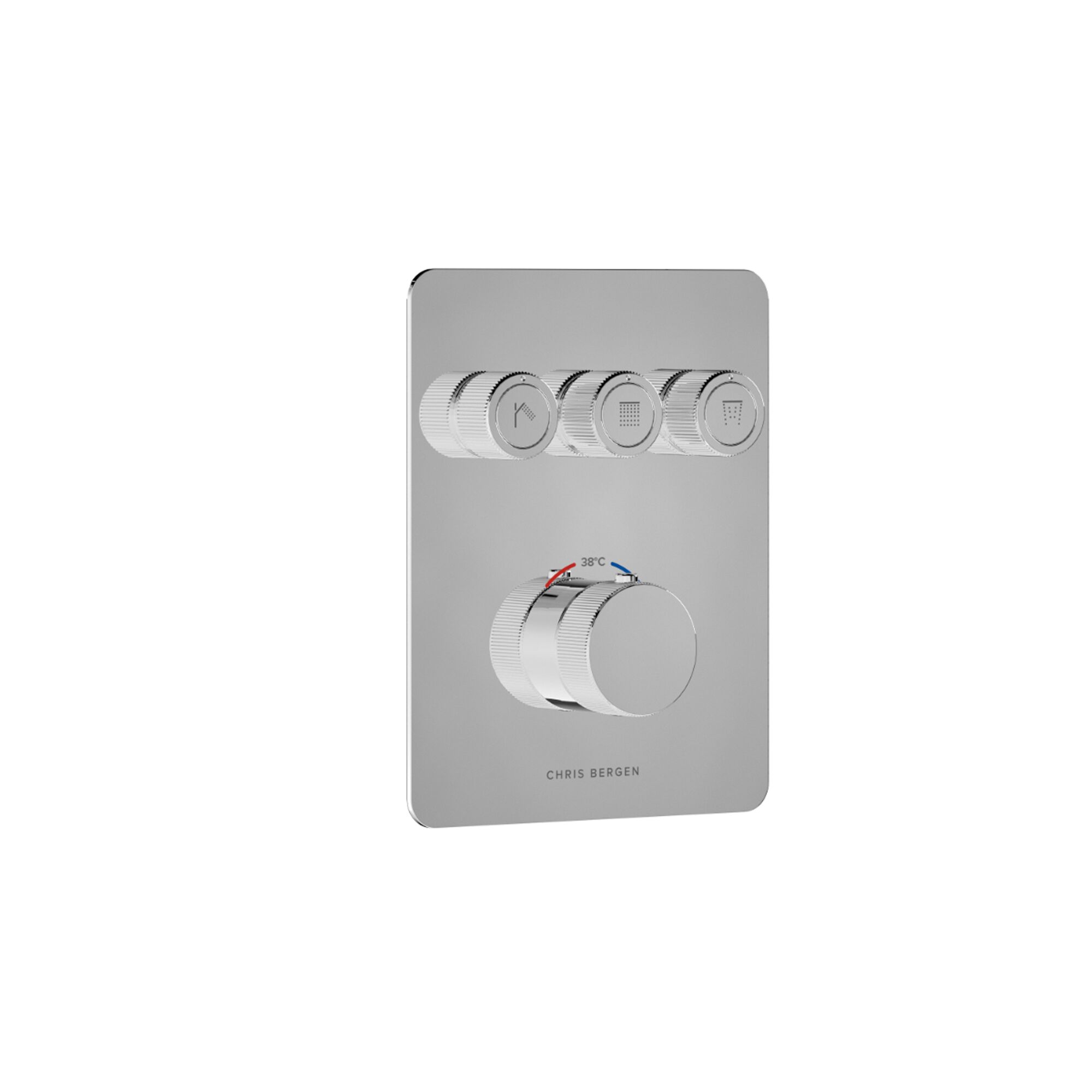 Duschthermostat mit Drehreglern