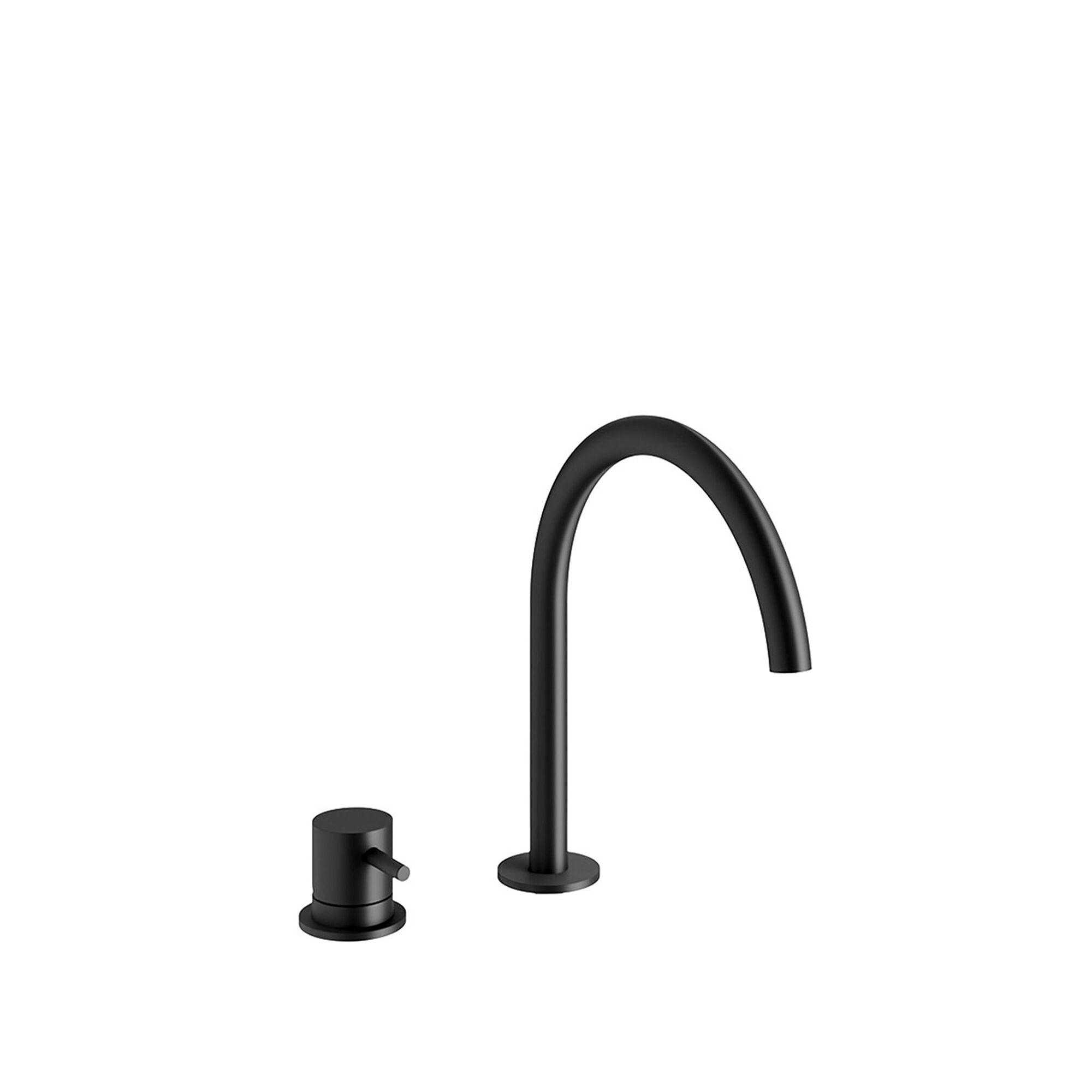 Schwarzer Wasserhahn