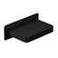 Wanneneinlauf schwarz matt, 11 cm Ausladung