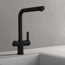 Spültischarmatur 'Aquastar Pro' mattschwarz mit Filtersystem