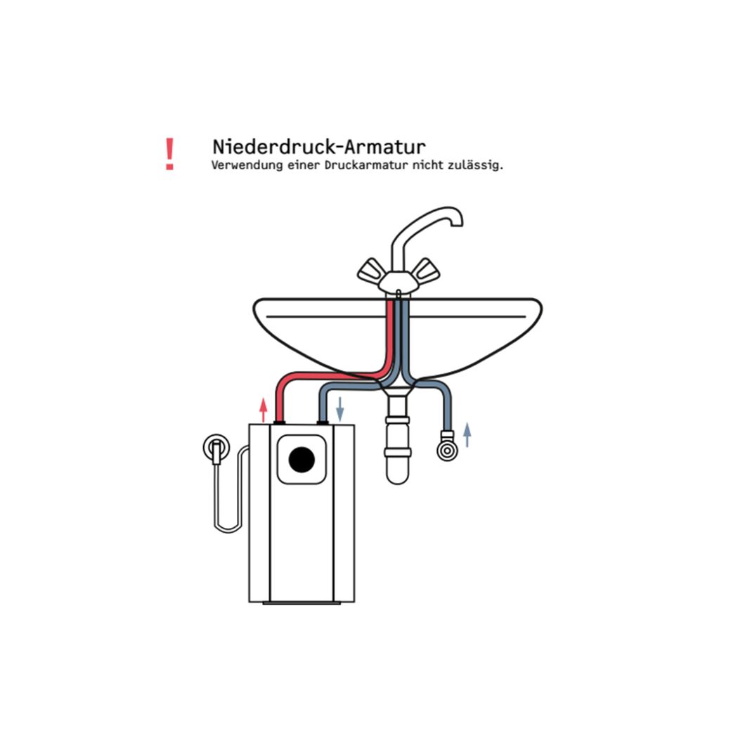 Warmwasserspeicher 'UFP 5 Trend' 5 l, 2000 W