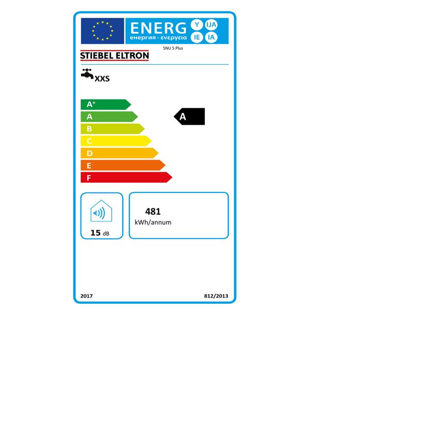 Warmwasserspeicher 'SNU 5 Plus' 5 l, 2000 W