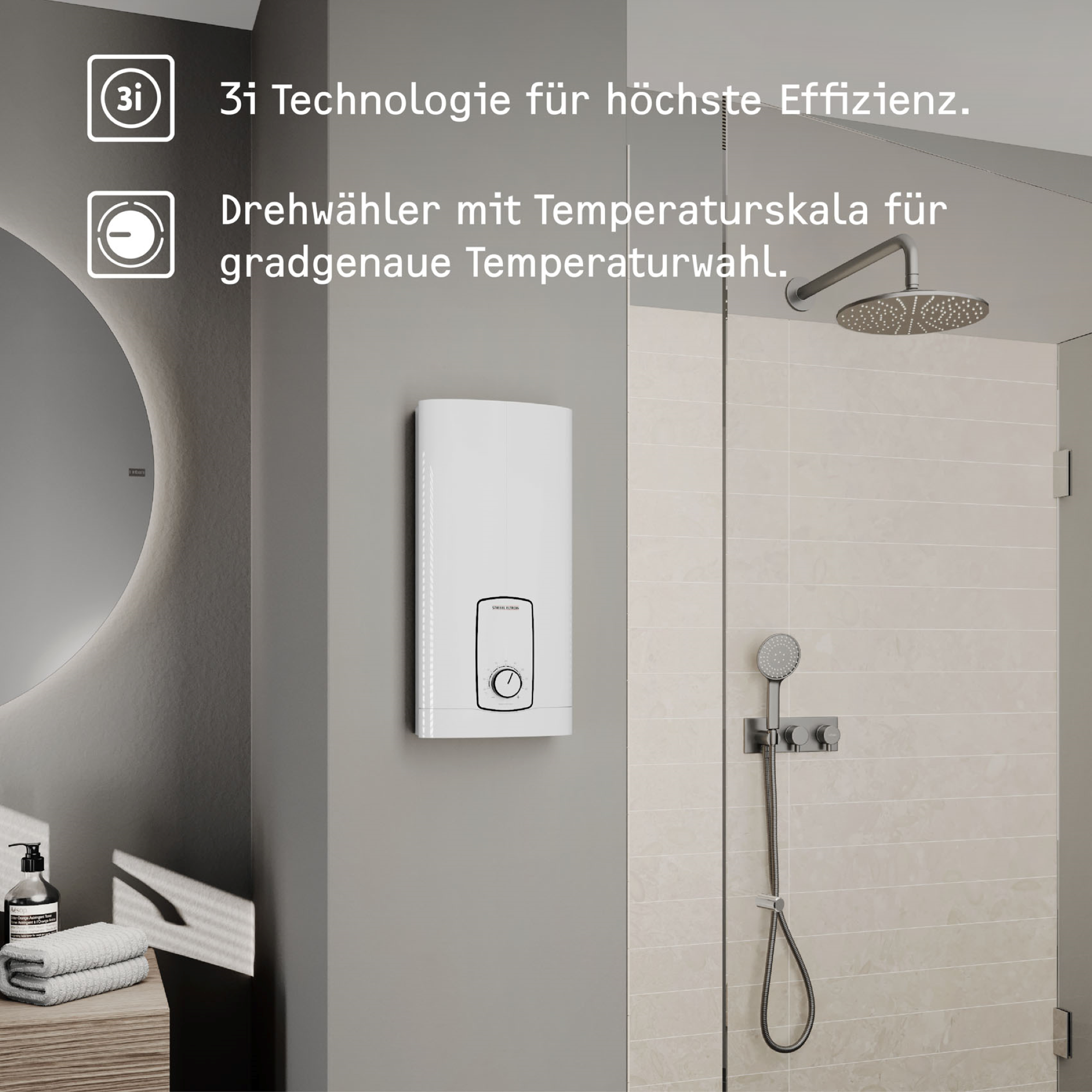 Komfort-Durchlauferhitzer 'DHB 18/21/24 ST Trend' 24 kW + product picture