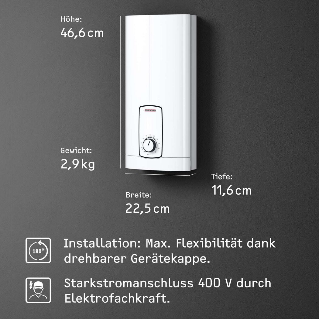 Komfort-Durchlauferhitzer 'DHB 18/21/24 ST Trend' 24 kW