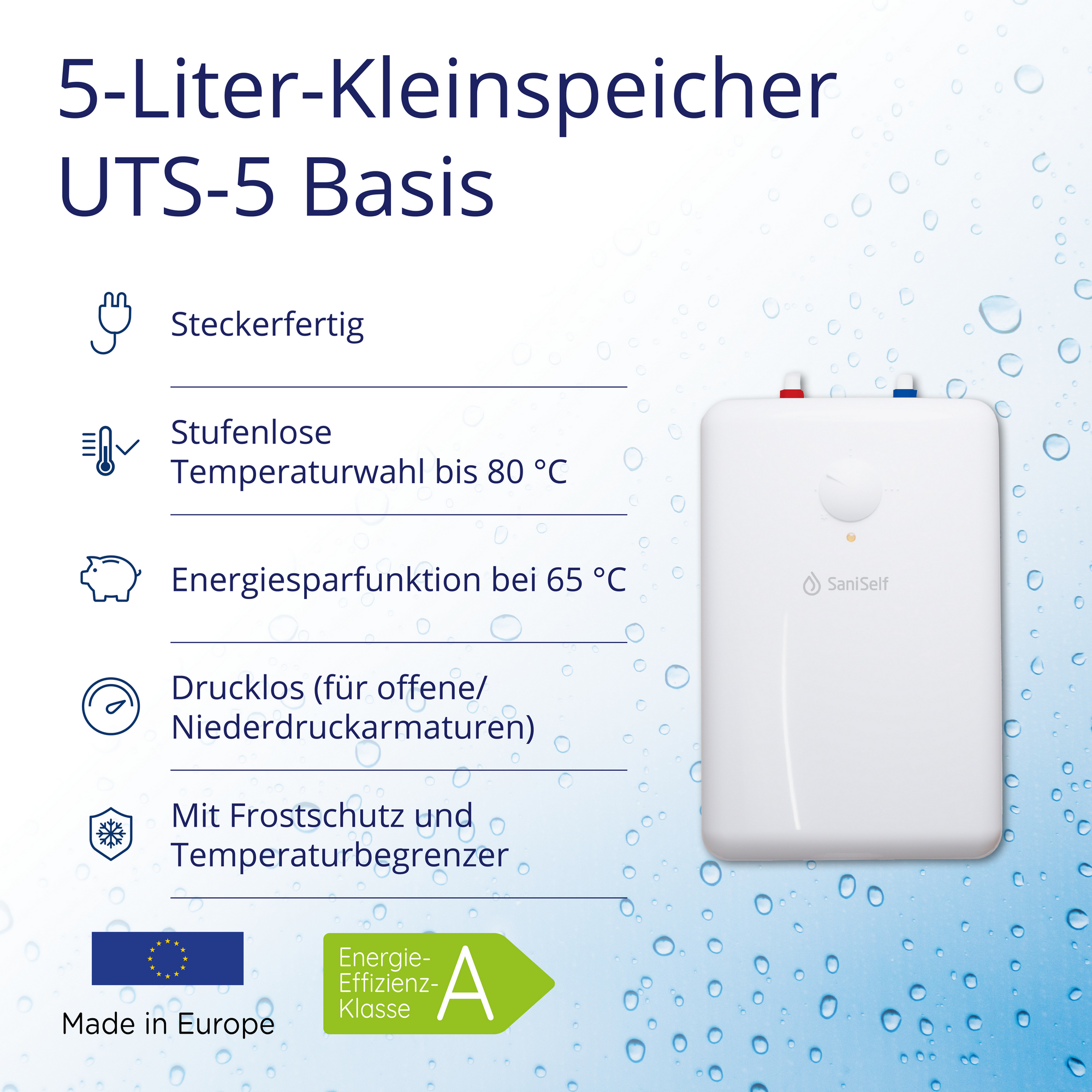 Kleinspeicher 'UTS-5 Basis' 5 l
