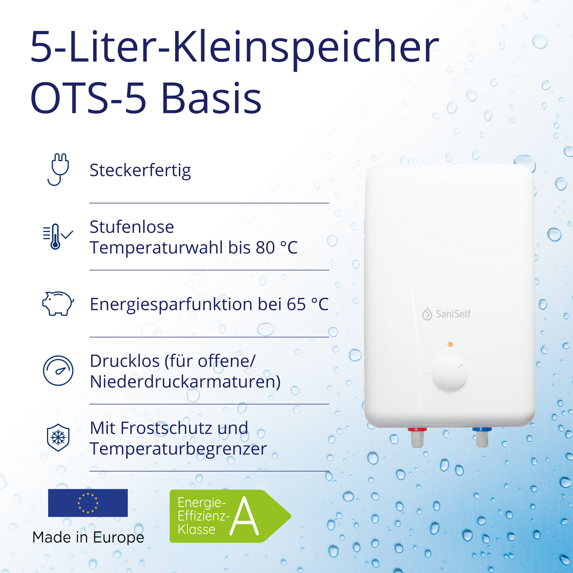 Kleinspeicher 'OTS-5 Basis' 5 l