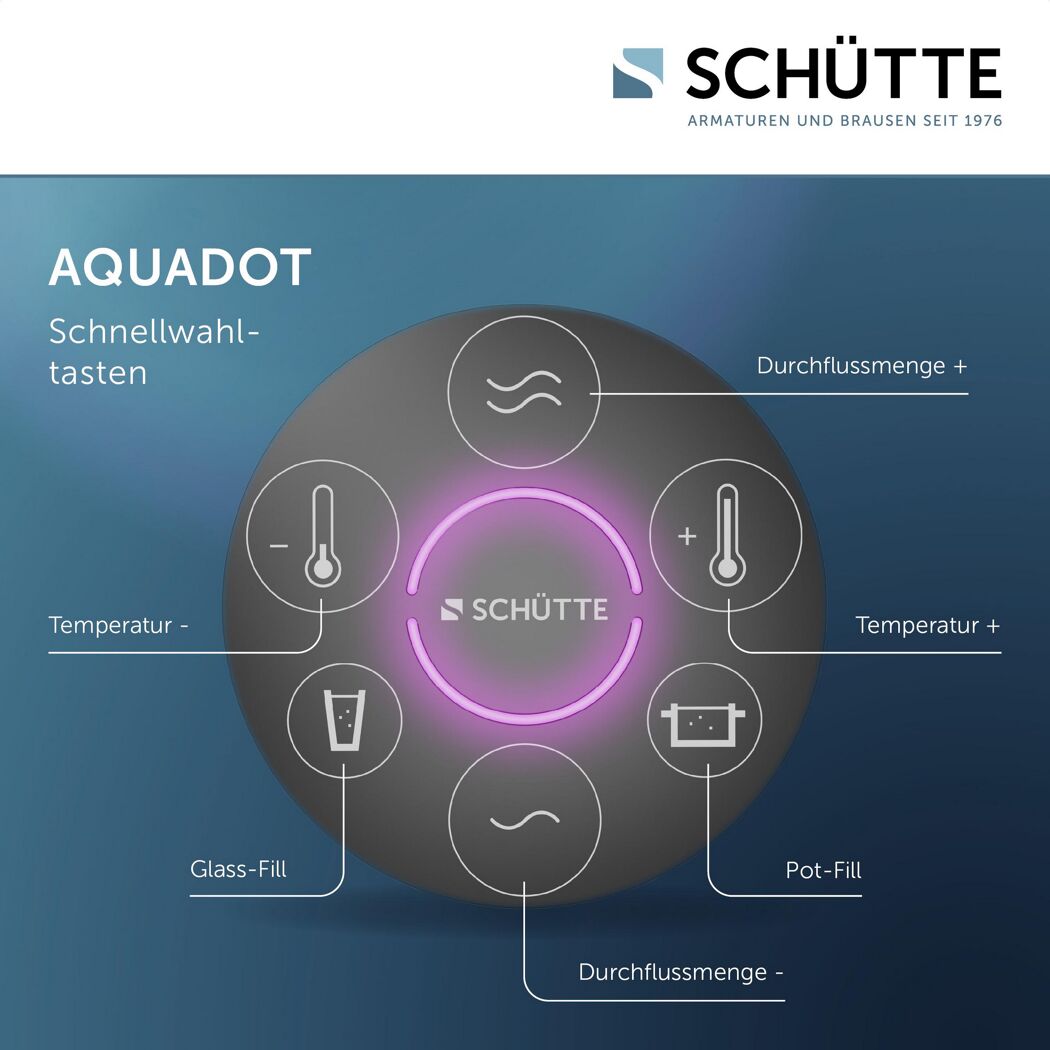 Schütte Aquadot Schnellwahltasten