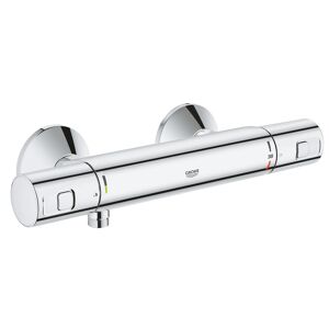 Thermostat-Brausebatterie 'Precision Start' verchromt