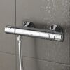 Thermostat-Brausebatterie 'Precision Start' verchromt