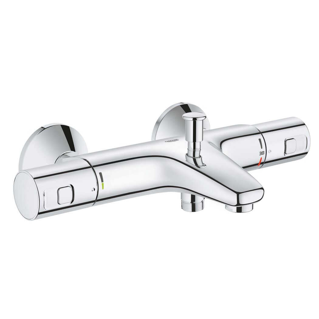 Thermostat-Wannenbatterie 'Precision Start' verchromt