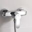 Einhand-Brausebatterie 'Wave Cosmopolitan' verchromt