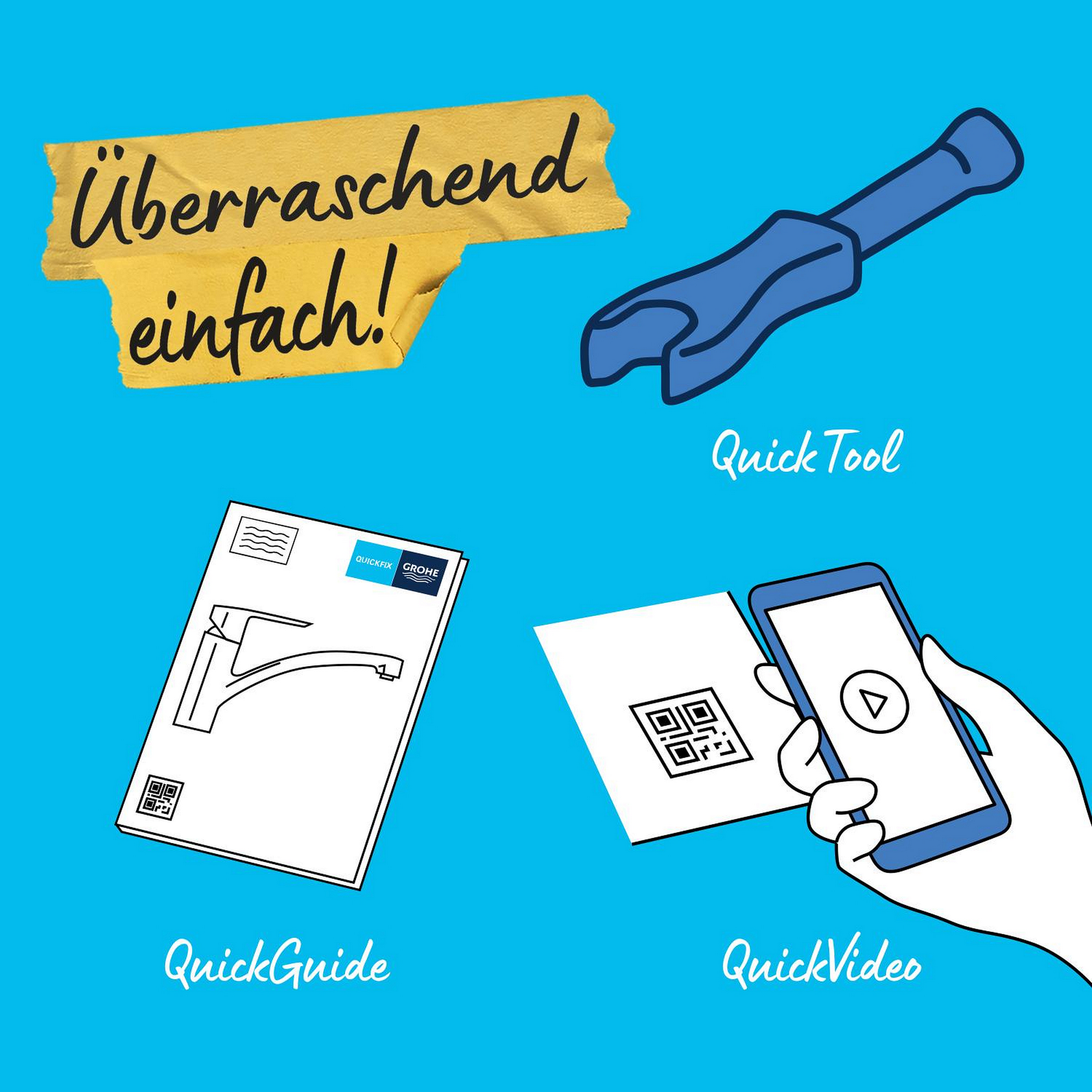 Einhand-Spültischbatterie 'Get' verchromt