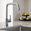 Einhand-Spültischbatterie 'Start' chromfarben 31 x 22,8 cm