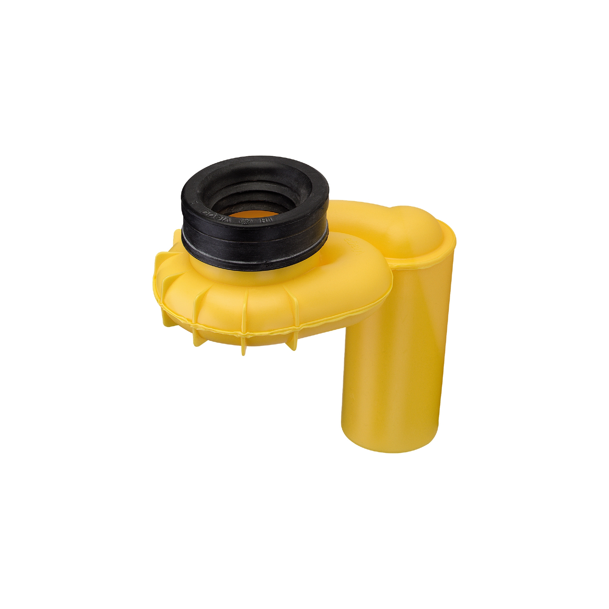 Viega Absaugformstück für Urinale DN50, waagerechte Montage, gelb + product picture