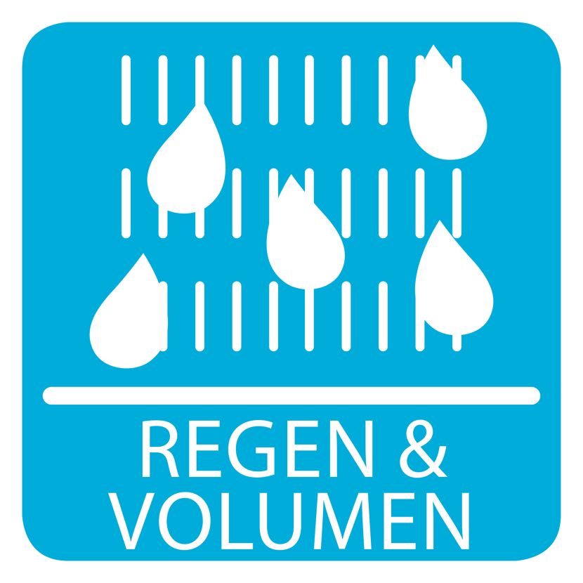 Regen und Volumen