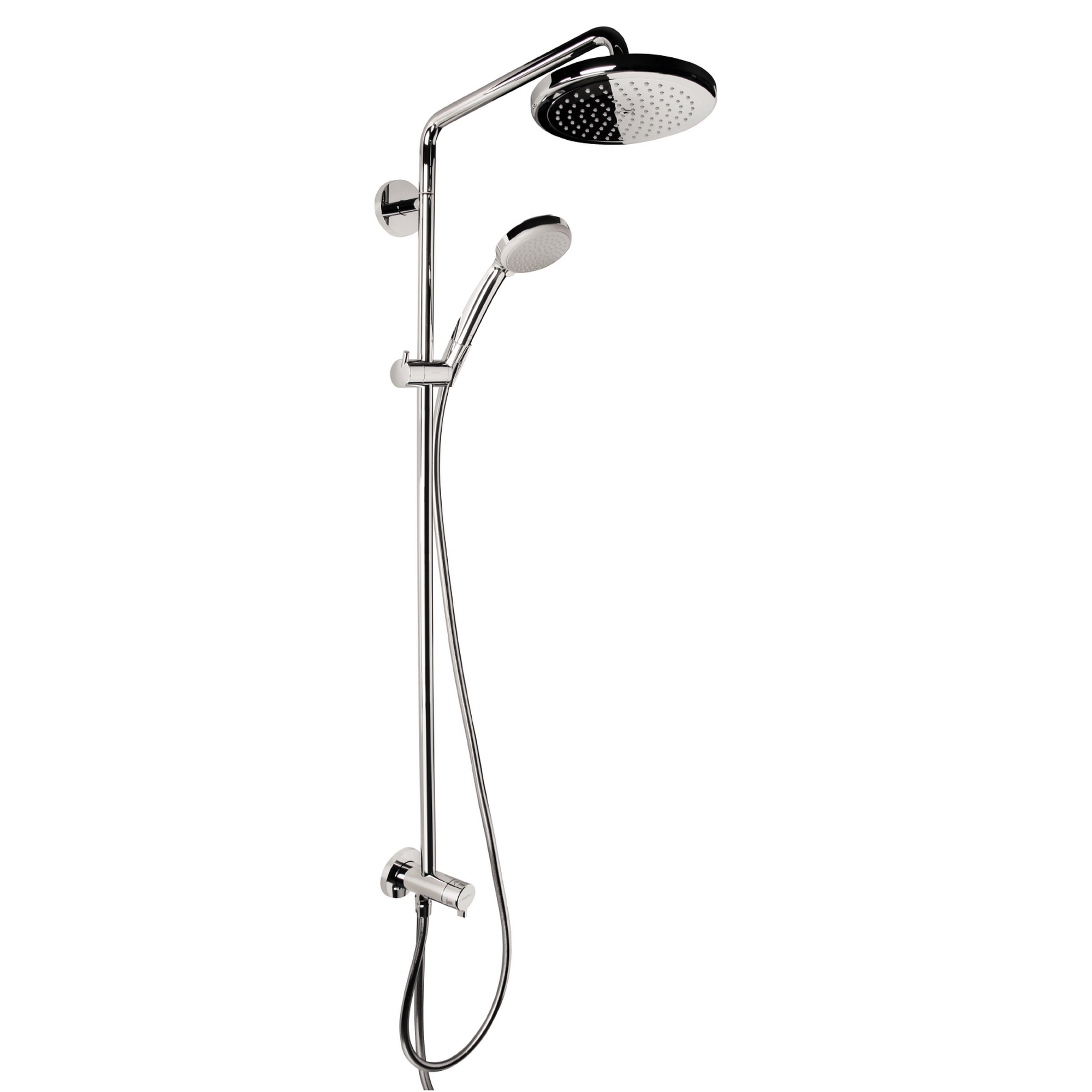 Duschsystem 'Croma 220 Showerpipe Reno 27224' chromfarben + product picture