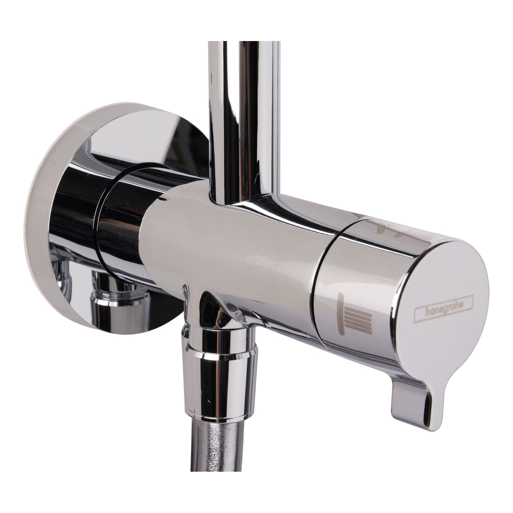 Duschsystem 'Croma 220 Showerpipe Reno 27224' chromfarben + product picture