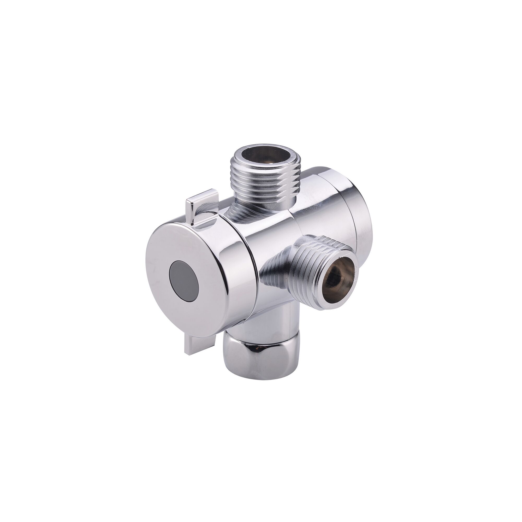 Verchromter 3-Wege-Umsteller