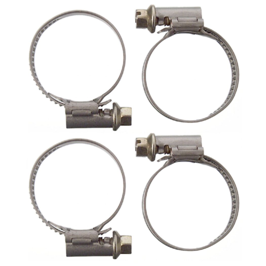 Schlauchschelle Edelstahl 3/4" 16 - 25 mm 4 Stück
