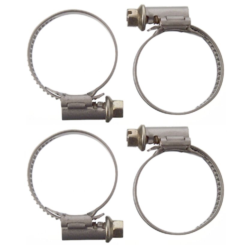 Schlauchschelle Edelstahl 3/4" 16 - 25 mm 4 Stück