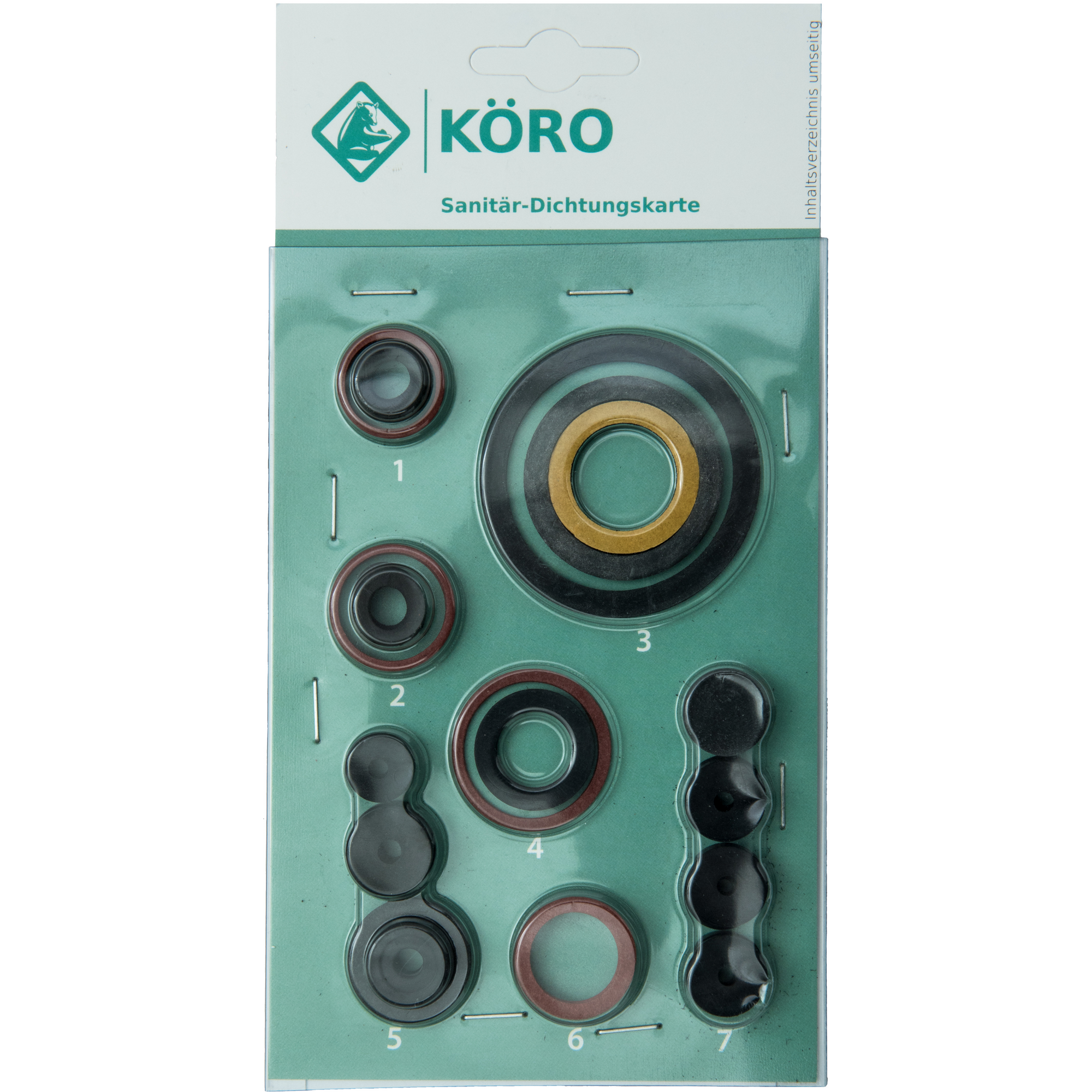 Dichtungskarte 32-teilig