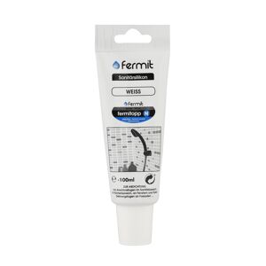 Fermit Sanitär-Silikon weiß 100 ml