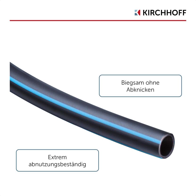 Biegsames, abnutzungsbeständiges HDPE-Rohr