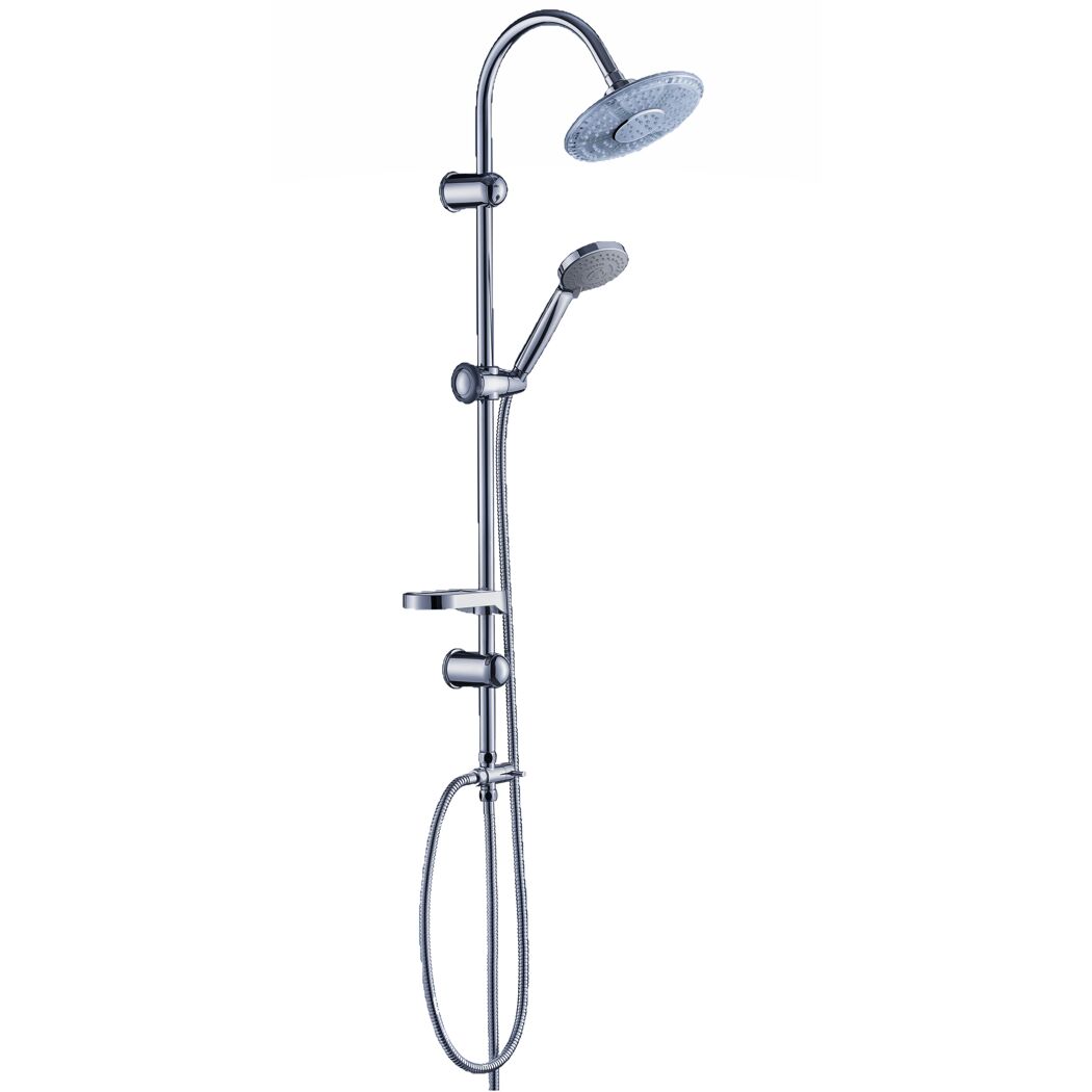 Duschsäule 'Kuba' rund verchromt 102 cm