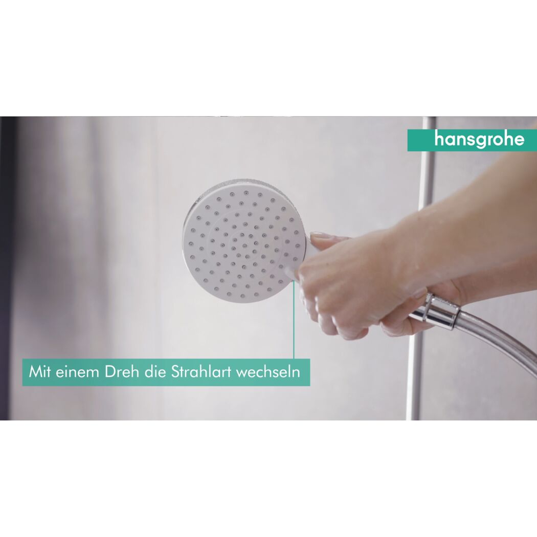 Duschsystem 'Crometta S' chromfarben