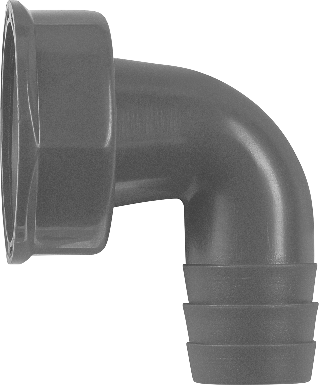 Osculati 90° Schlauchanschluss 1 1/4 Zoll - Innengewinde 30mm | Marine Schlauchverbinder