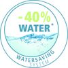 Wassersparendes System mit -40% Wasserersparnis