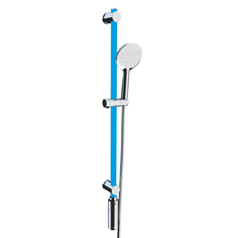 Brauseset 'LED' mit Farbwechsler dimmbar 94 cm