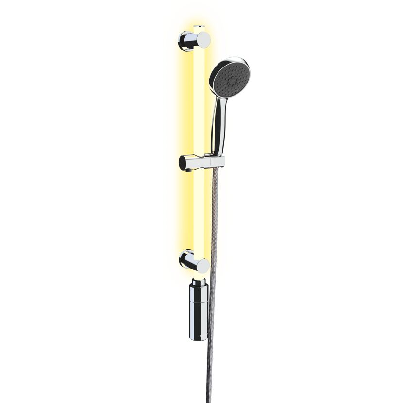 Duschstange mit LED-Beleuchtung