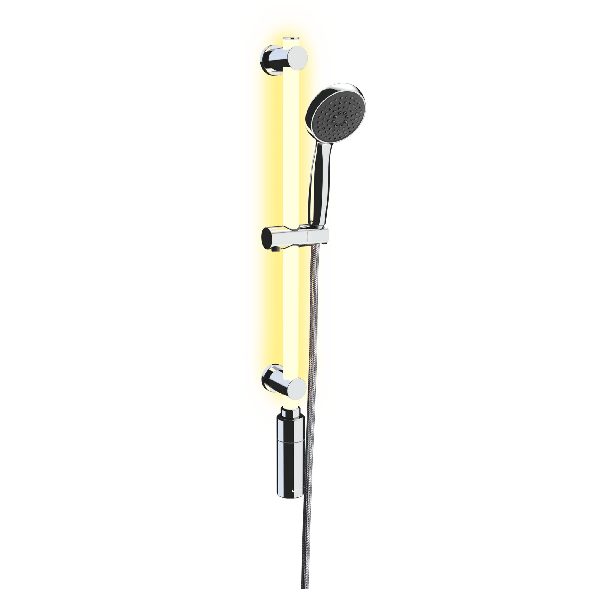 Duschstange mit LED-Beleuchtung