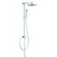 Duschstange mit Duschkopf und Schlauch