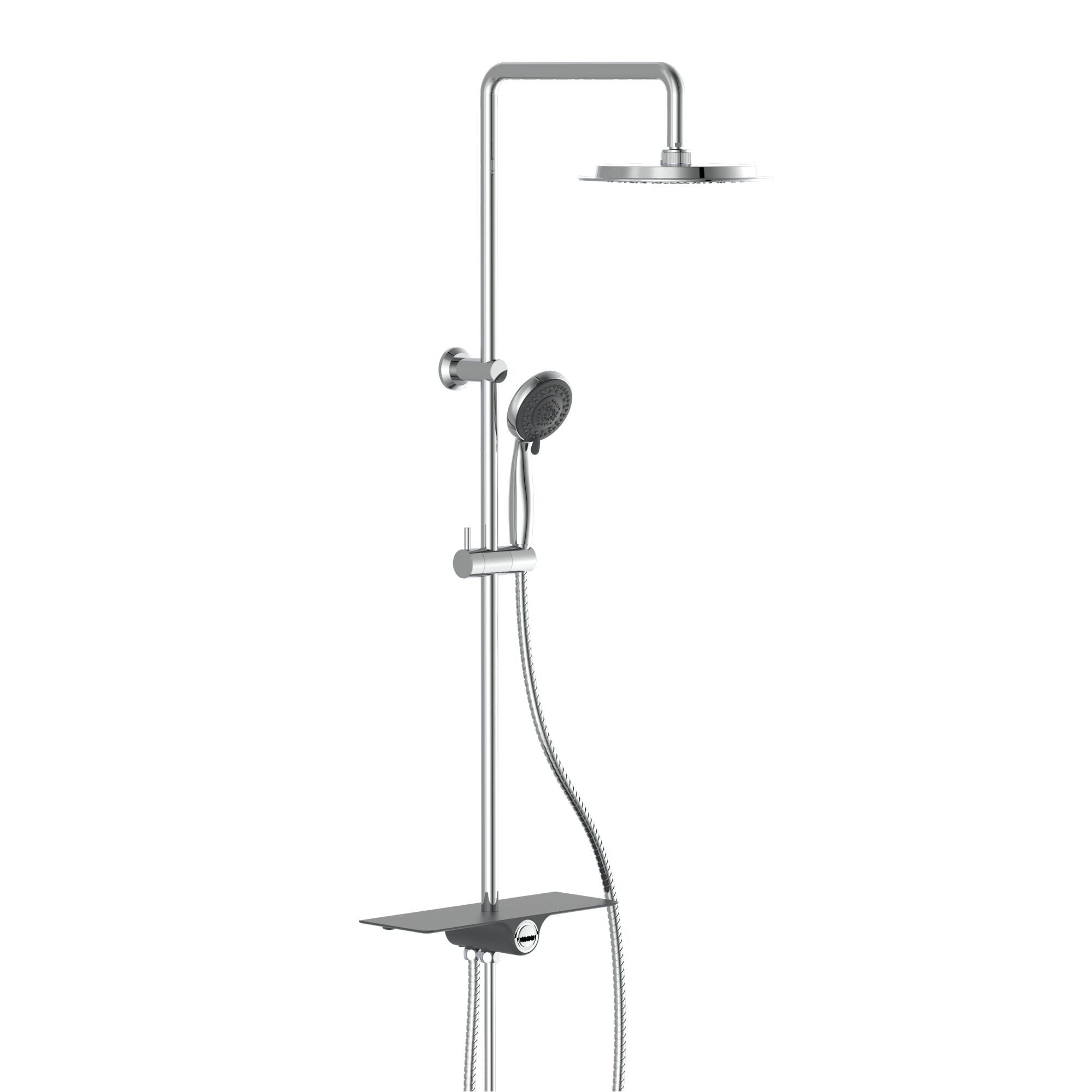 Duschsystem mit Kopf- und Handbrause