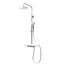 Duschsystem mit Regendusche und Handbrause
