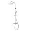 Duschsystem 'Duschmaster Rain III' mit Thermostat, rund, 110 cm