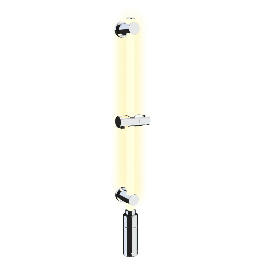 LED Duschstange 74 cm warmweiss