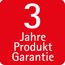 3 Jahre Produktgarantie