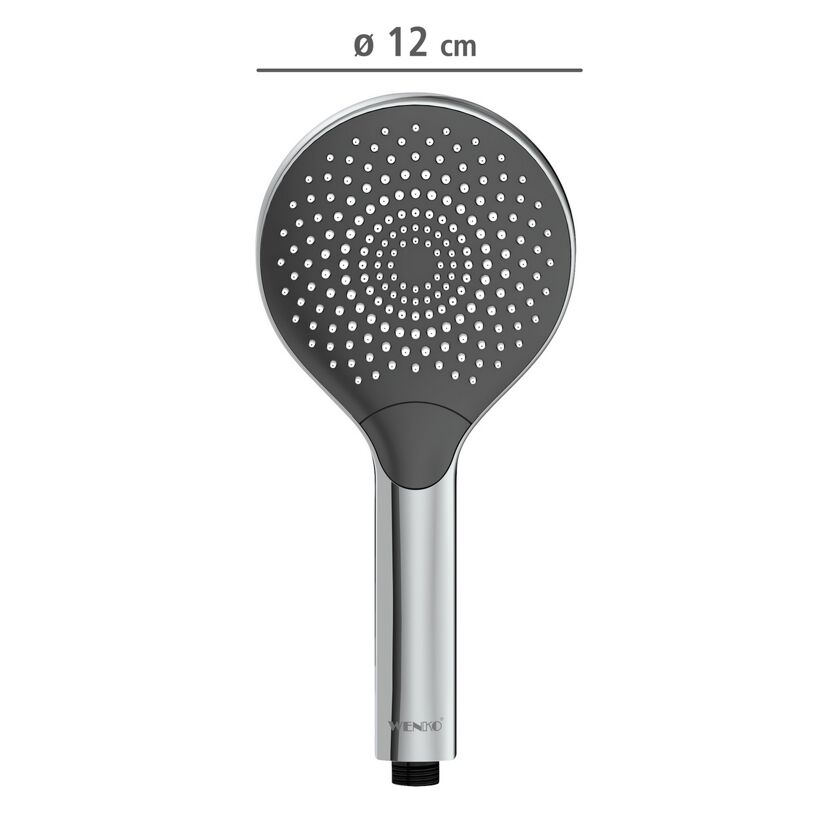 WENKO Handbrause chrom, Durchmesser 12 cm