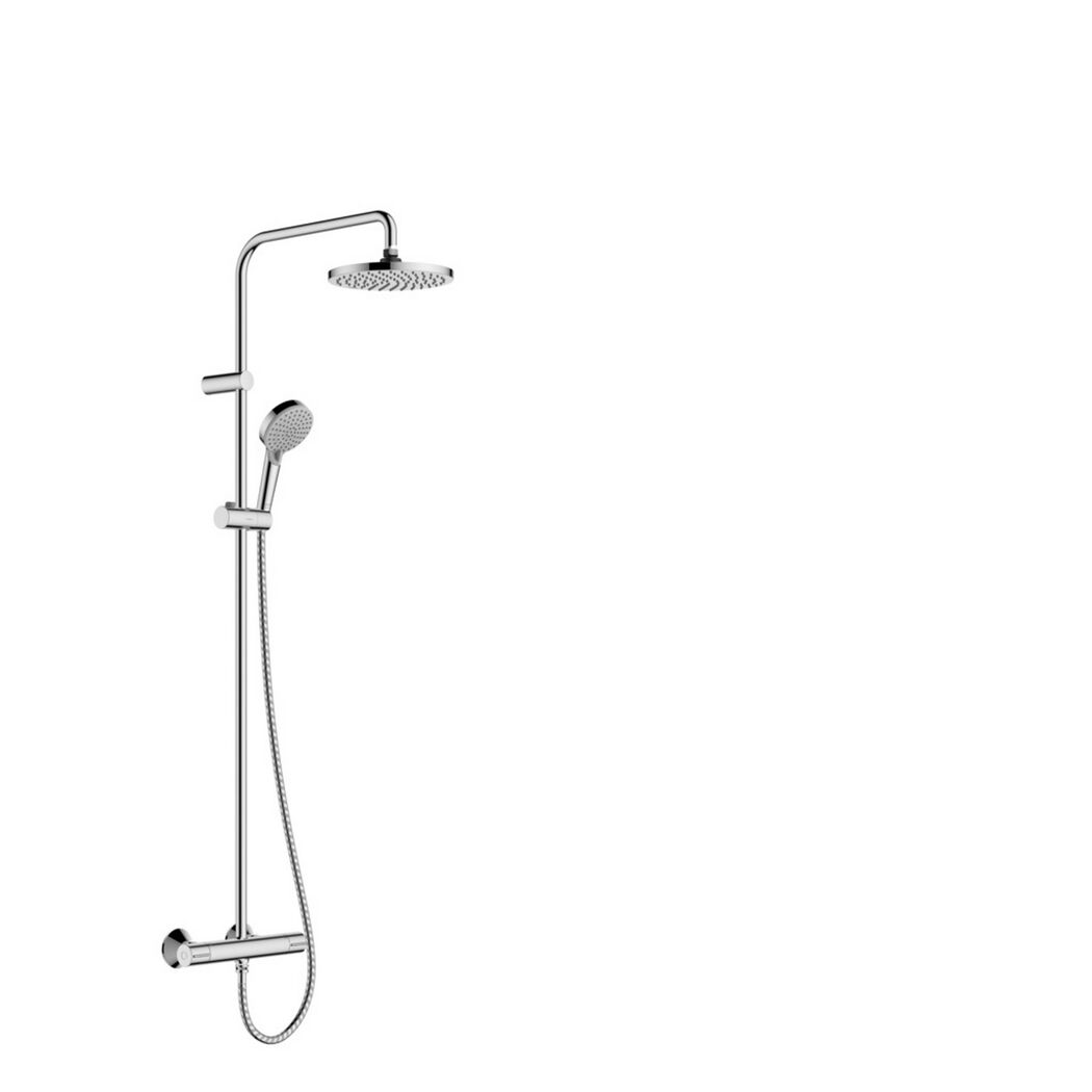 Duschsystem mit Thermostat und Schlauchbrause