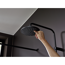 Duschsystem 'Vernis Blend 200' mattschwarz mit Thermostat