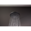 Duschsystem 'Vernis Blend 200' mattschwarz mit Thermostat